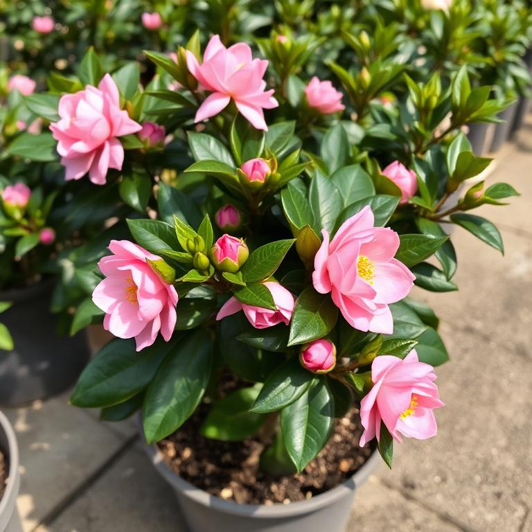 Puiet de Camelia la ghiveci