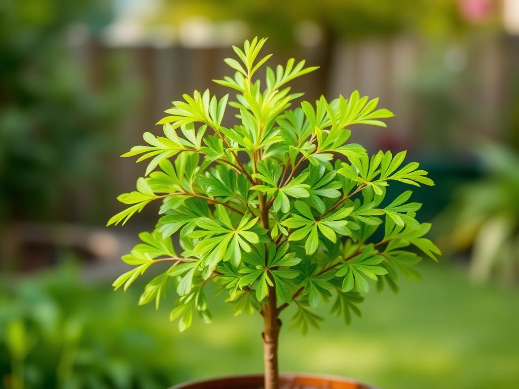 Puiet de Ginkgo biloba la ghiveci