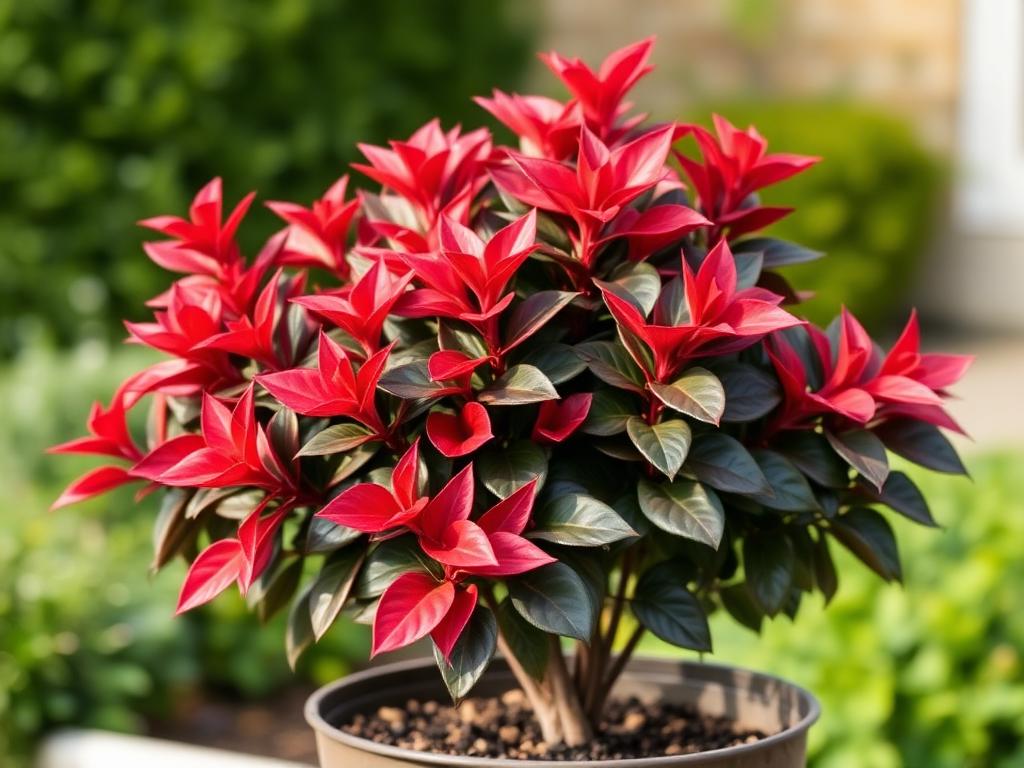 Puiet de Photinia la ghiveci